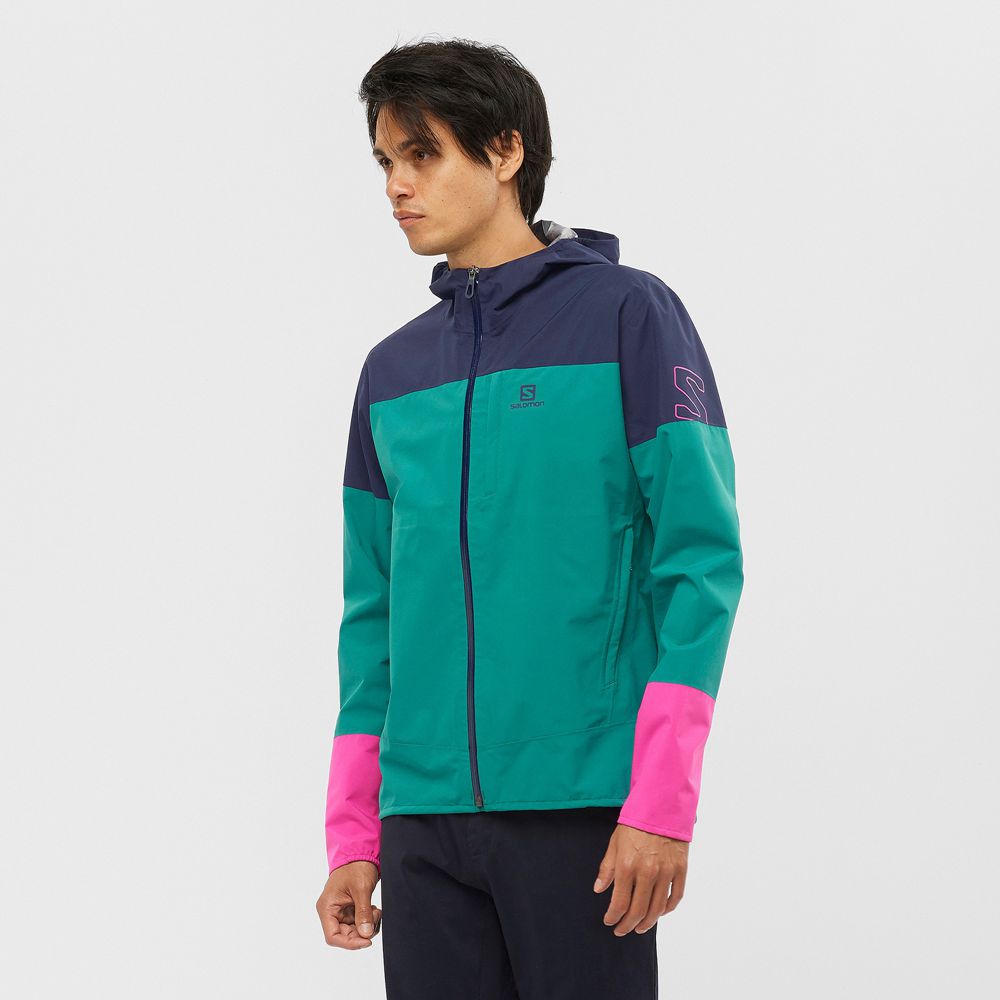 Salomon Jakker Herre Grøn - OUTRACK VANDTÆT 2.5L (VHNRB-6750)